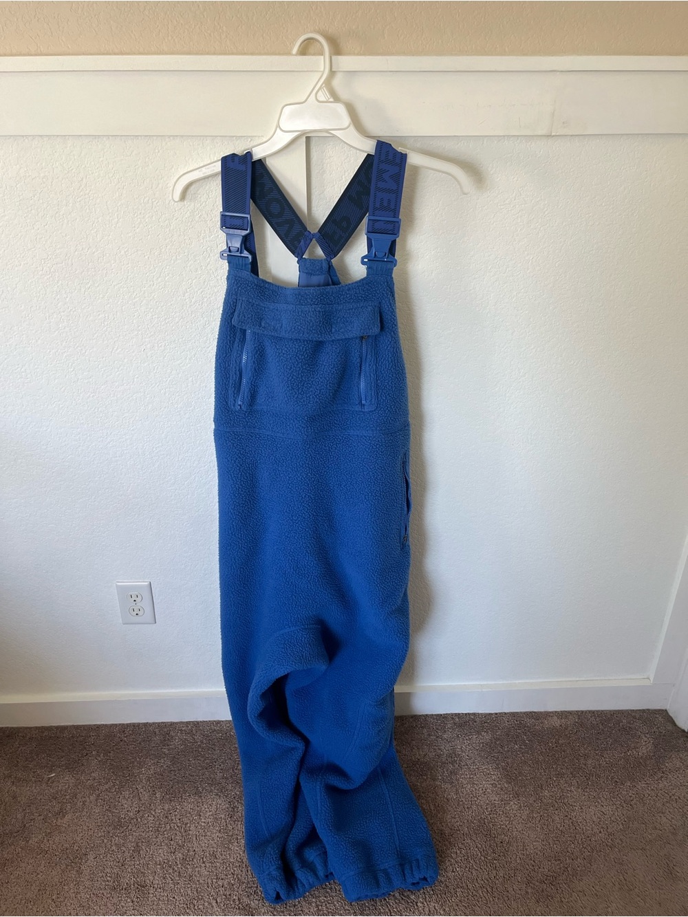 Free People Movement Women's XL Fleece Hit the Slopes Overalls.